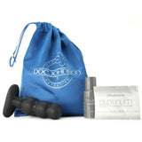 Platinum Silicone The Tru Plug Ripple in Black