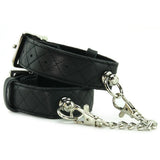 Bettie Page Wild 'n' Willing Wrist Cuffs in Black