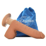 The Realistic Slim Vibrating 7 Inch UR3 Cock in Brown