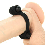 Magic Touch Couples Cock Ring in Black