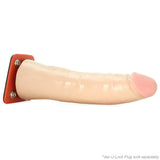 Thin Natural 7 Inch Dildo Vac-U-Loc