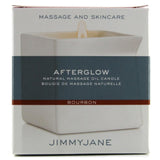 Afterglow Natural Massage Oil Candle in Bourbon