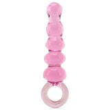 Quintessence Beaded Anal Slider Glass Dildo