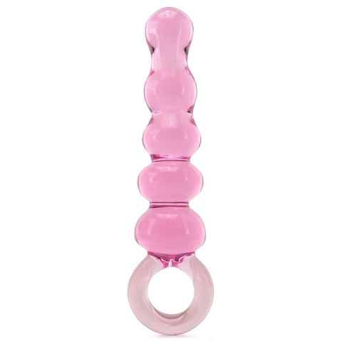 Quintessence Beaded Anal Slider Glass Dildo