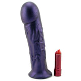 Goliath Vibrating Dildo in Midnight Purple