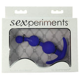 Sexperiments Silicone Anal Beads in Blue