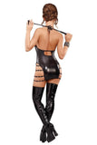 Liquid Onyx Portia Dress in L/XL