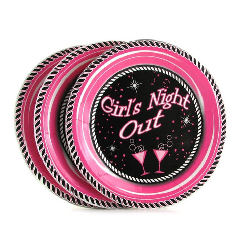 Girls Night Out 10" Bachelorette Party Plates