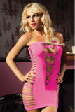 Pink Seductress Tube Dress in OS