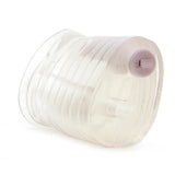 Hung Motor Stroker Vibrating Masturbator in Clear