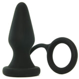 Renegade Pop & Lock Rocky Plug with Cock Ring in Black
