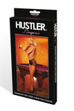 Diamond Net Opaque Peek-a-Boo Pantyhose in OS
