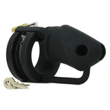 Sado's Shadow Locking Silicone Male Chastity Device