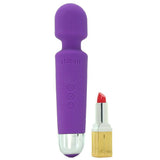 Mini Halo Wireless 20X Silicone Massager in Purple