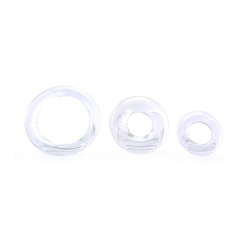 RingO X3 Super Stretchy Erection Rings in Clear