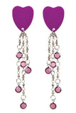 Body Charms Heart in Purple
