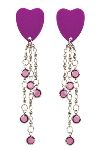 Body Charms Heart in Purple