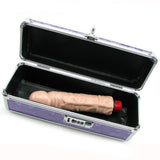 Lockable Small Vibrator Case in Purple