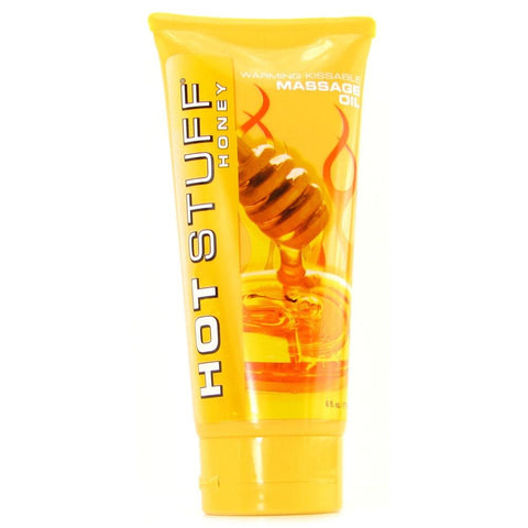 Hot Stuff Warming Massage Oil 6oz/177ml in Honey