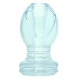 TitanMen The Hollow Open Tunnel Plug in Clear
