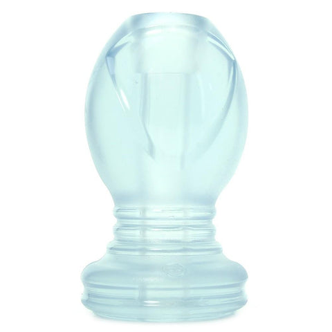 TitanMen The Hollow Open Tunnel Plug in Clear