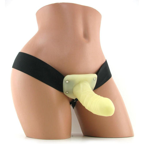 Fetish Fantasy Unisex Hollow Strap-On in Glow in the Dark