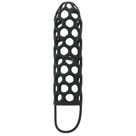 Silicone Warrior Cock Cage in Black