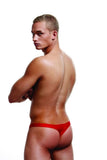 Red Low Rise Thong in M/L