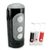 Flip Hole Luxury Masturbator in Black