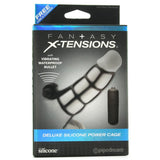Deluxe Silicone Power Cage in Black