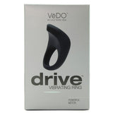 Drive Vibrating Cock Ring in Gun Metal Grey