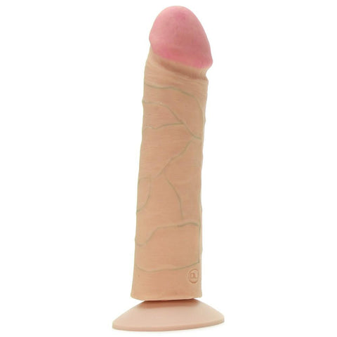 The Realistic 8 Inch UR3 Vac-U-Lock Cock in White