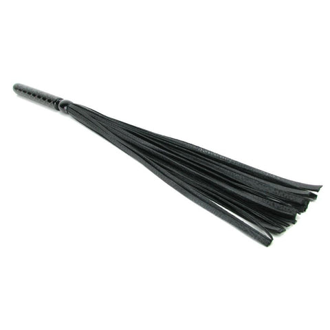 Glass & Faux Leather Whip