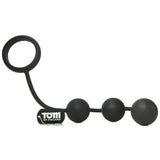 Silicone Cock Ring with 3 Weighted Balls