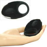 Omni 20 Mode Silicone Cock Ring and Clitoral Vibe in Black