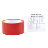 Female Bondage Tape in Red