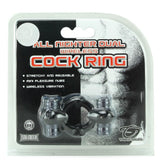 All Nighter Dual Wireless Cock Ring in Black