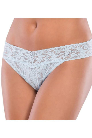I Do Blue Lace Thong in OSXL