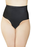 Shape Defining High Waisted Black Thong in OSXL