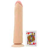 The Realistic 10 Inch UR3 Vac-U-Lock Cock in White