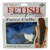 Fetish Fantasy Furry Cuffs in Blue