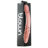 Blown Double Ended with Twist Glass Dildo in Pink