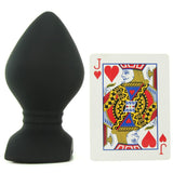 Velvet Plush Silicone Expander Plug in Black
