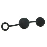 Mack Tuff Silicone Erotic Balls in Black