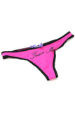 Menage A Trois Thongs Three Pack in OS