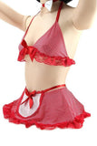 Party Time Candy Stripper Lingerie Costume in OS