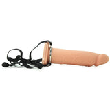 9 Inch Silicone Hollow Extension in Flesh