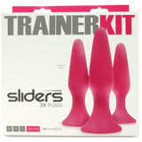 Sliders Silicone Anal Trainer Kit in Pink