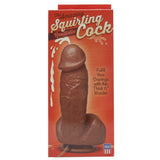 The Amazing Squirting Realistic Cock in Brown