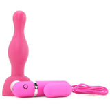 Platinum The Delight Vibrating Plug in Pink